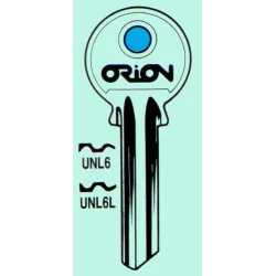 Blank key unl6,u-6d, universal