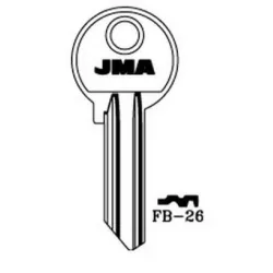 Blank key faa55l,fb-26, fab