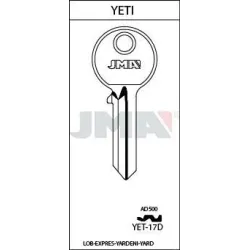 Atslēgas sagatave yet-17d ,jma,