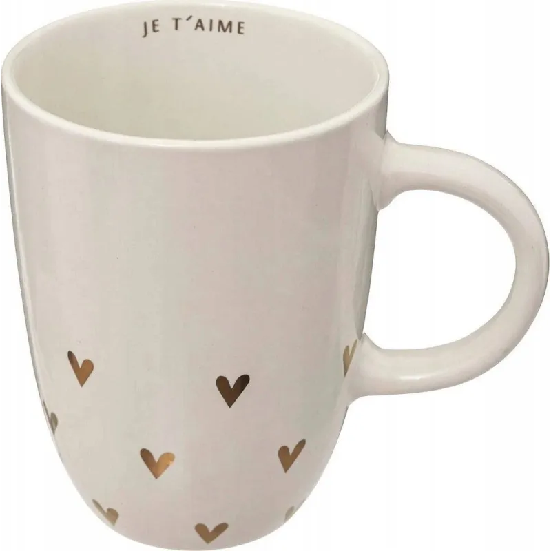 Mug 440ml french hearts