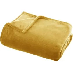 Throw 156047r 130x180cm ochre