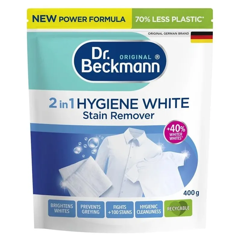 Traipu tīrīšanas līdzeklis Dr. Beckmann Hygien 2in1. 0.4 kg
