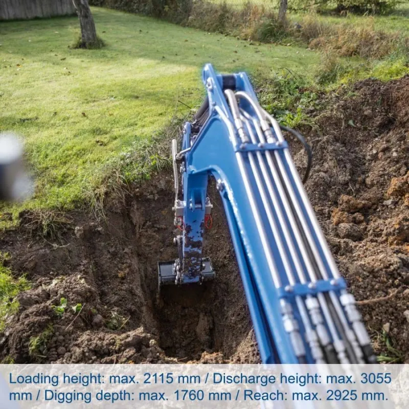 Mini-excavator EXC1400, Scheppach