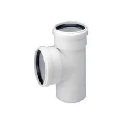 Ar trīs zariem iekštelpu kanalizācijai Skolan 110x110mm. 87°