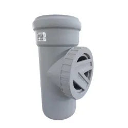 Tīrīšanas ierīce iekštelpu kanalizācijai Skolan. 110 mm