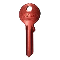 Blank key alium u-15d univers red