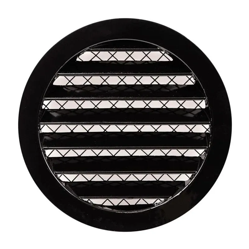 Alumīnija sakausējuma reste d160mm melna