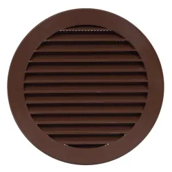 Grille ventilation d125 brown