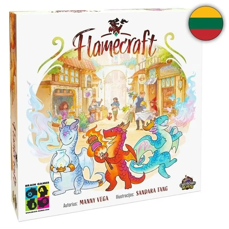 Galda spēle Brain Games Flamecraft. LT