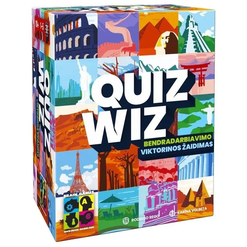 Galda spēle Brain Games Quizwiz BRGQWLT