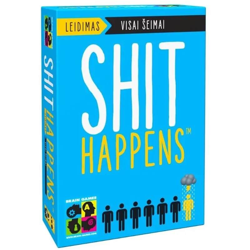 Galda spēle - Brain Games Shit Happens Family Edition. LT