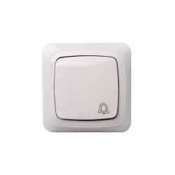 Doorbell switch white liregus