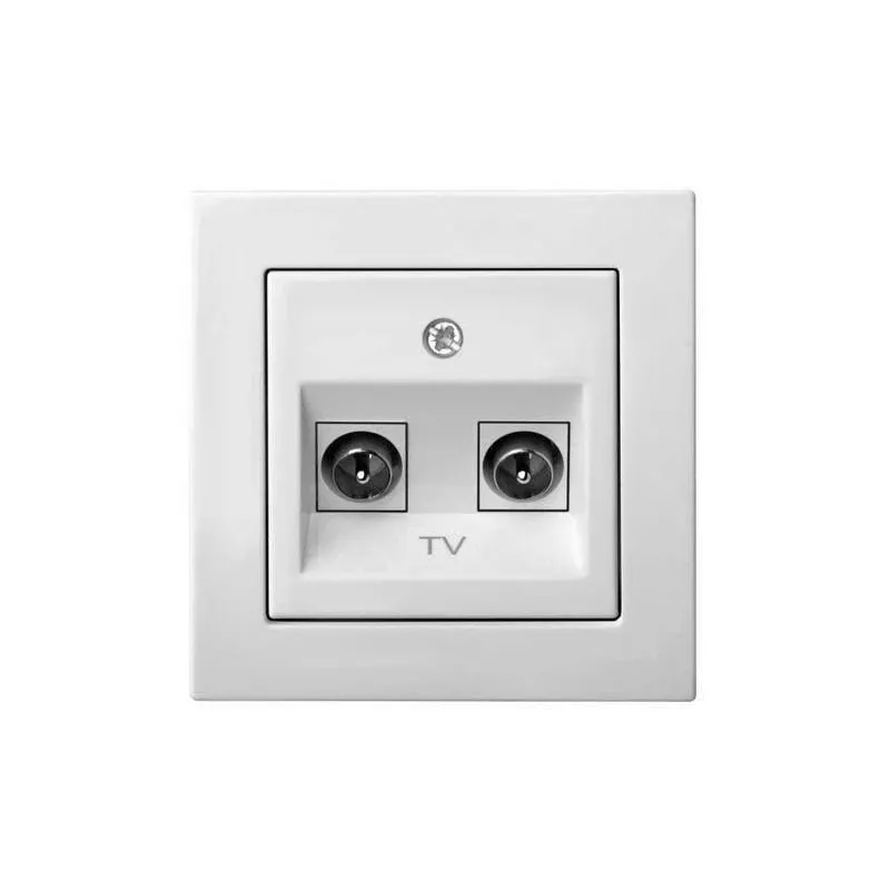 Antenas ligzda LIREGUS EPSILON, balta krāsa