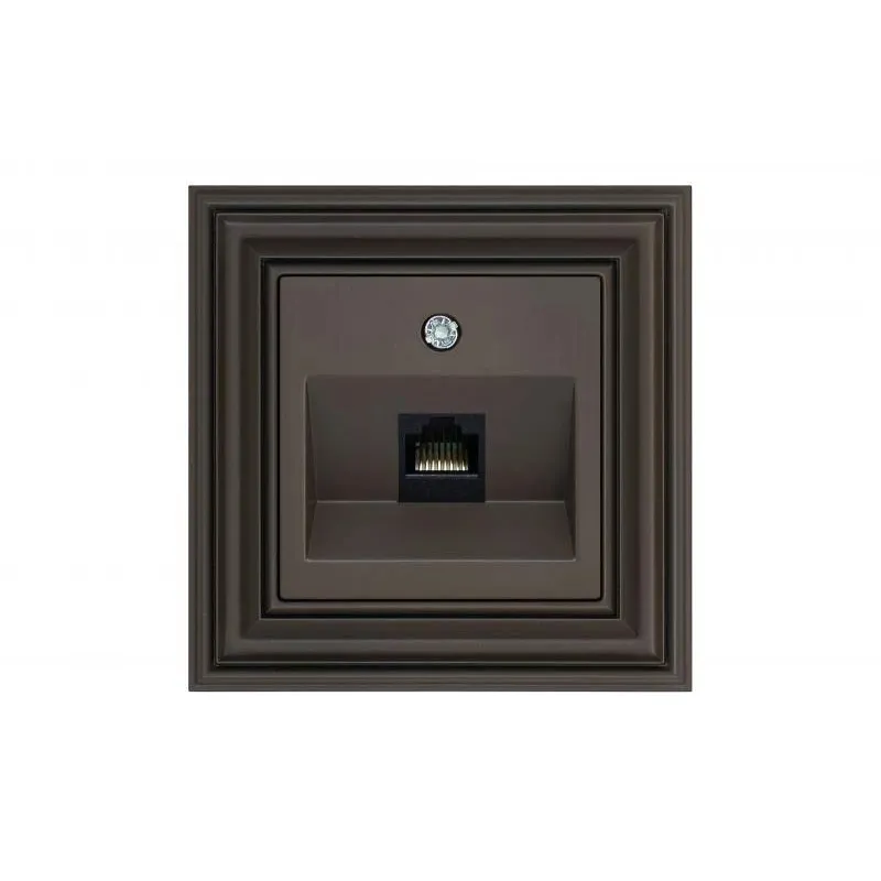 Datora ligzda LIREGUS RETRO, brūnā krāsā