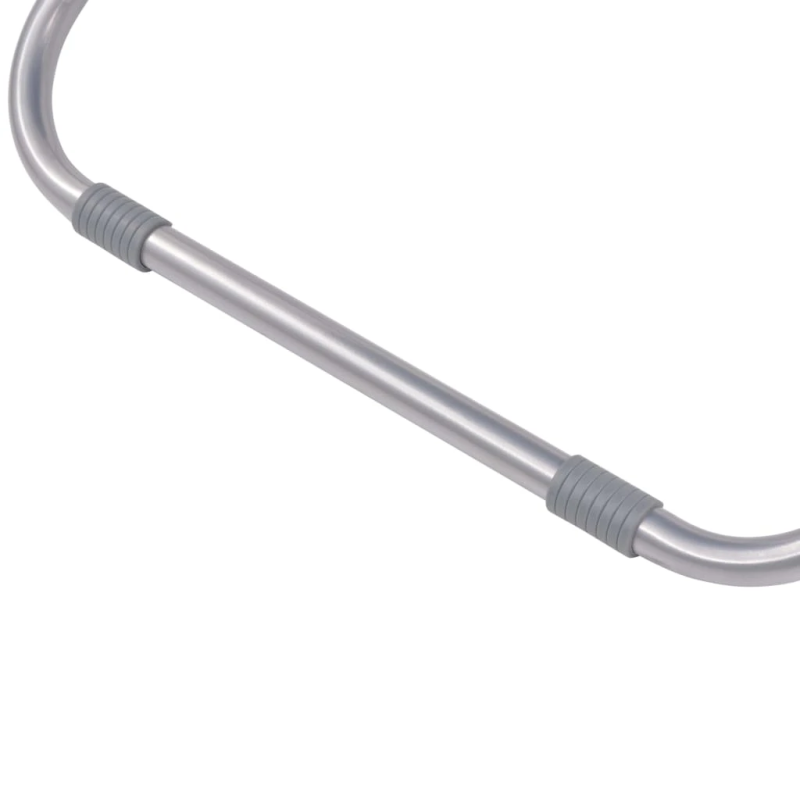 vidaXL atgāžami pludmales krēsli, 2 gab., tērauds, zili