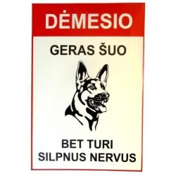 Наклейка ХОРОШАЯ СОБАКА. LIP049