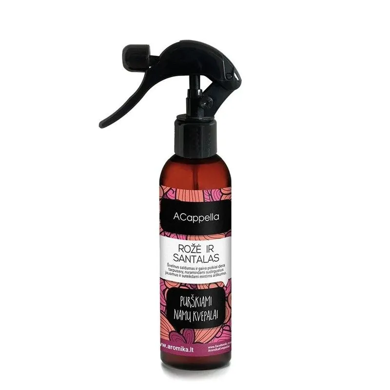 Gaisa atsvaidzinātājs Acappella Rose&Sandal. 0.2 l