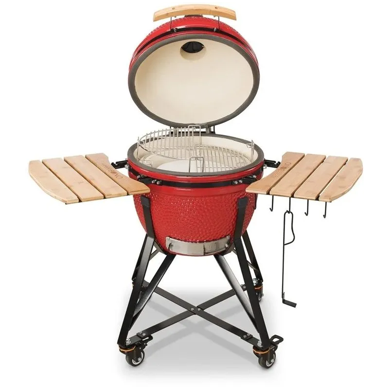 Grils Kamado Bono Limited TQ0025. sarkana. 64 cm