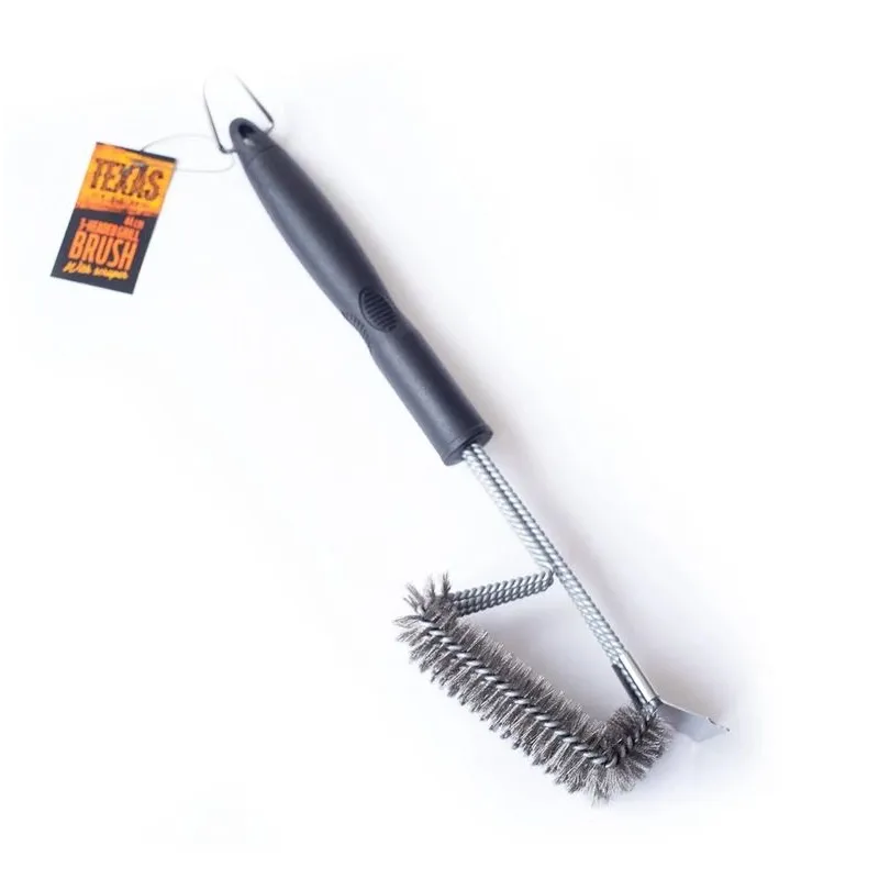 Grill brush with scraper ,44 cm,