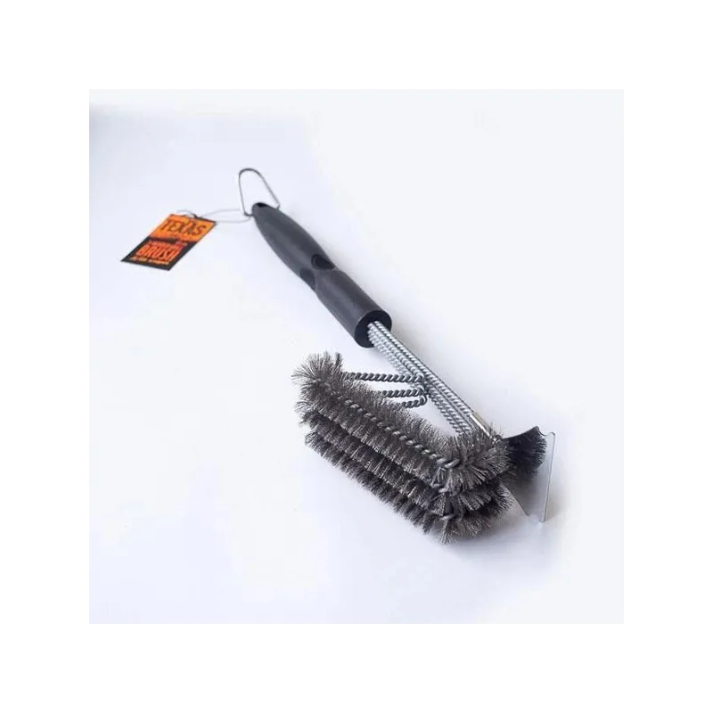 Grill brush with scraper ,44 cm,