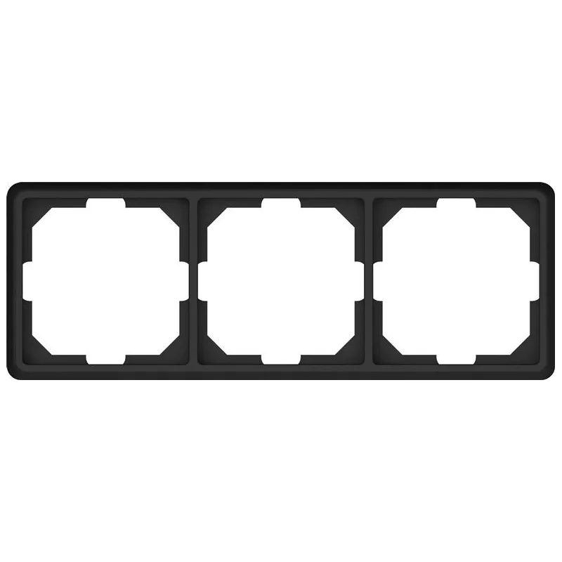 Trīsvietīgs rāmis VILMA ST150. matēts melns