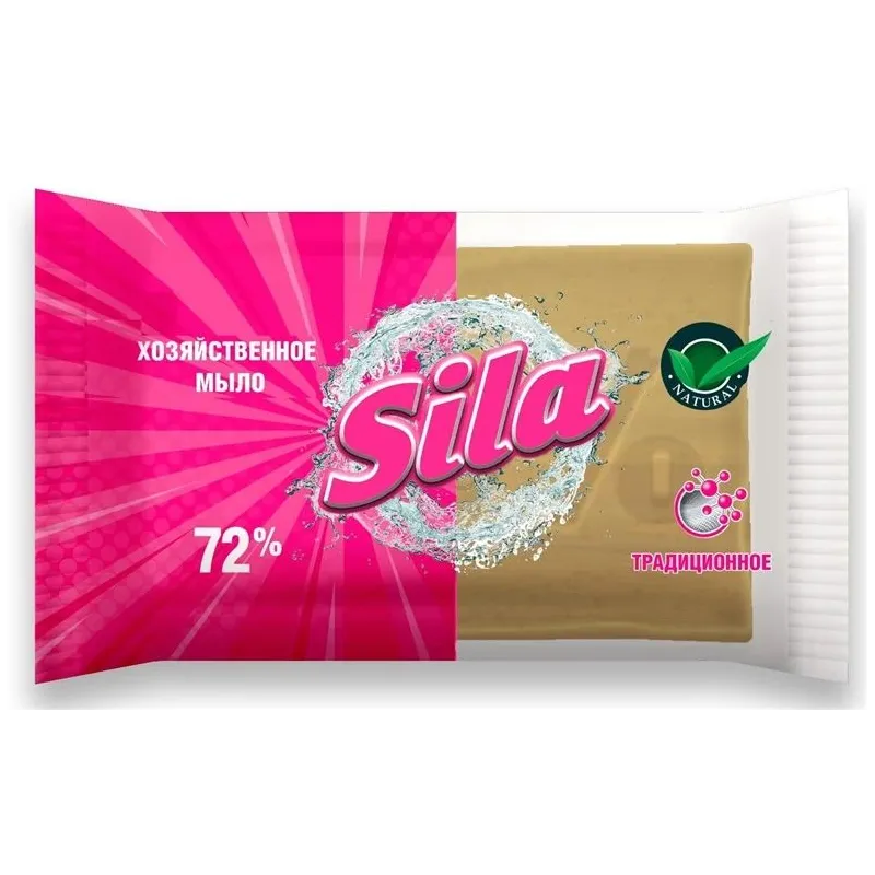 Mājsaimniecības ziepes 72% SILA. 0.2 kg