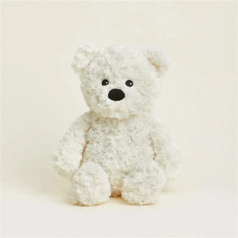 Mīkstā rotaļlieta Warmies - Curly Bear. balta. 33 cm