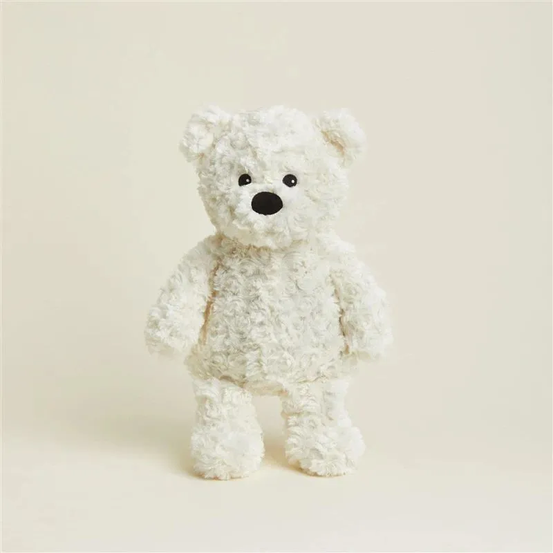 Mīkstā rotaļlieta Warmies - Curly Bear. balta. 33 cm