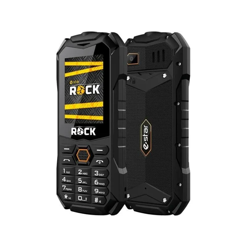 Mobilais telefons eStar Rock. melna. 48MB-128MB