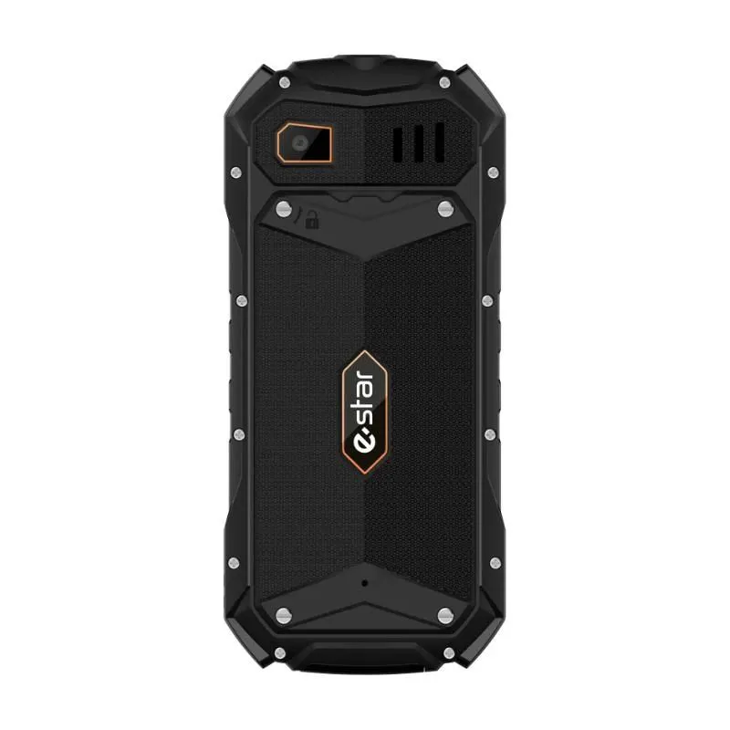 Mobilais telefons eStar Rock. melna. 48MB-128MB