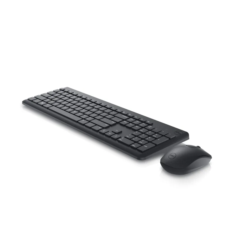 Tastatūras un peles komplekts Dell KM3322W. EN. melns