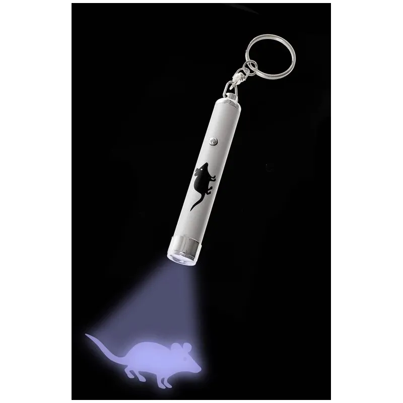 Rotaļlieta kaķim Flamingo. pelēka