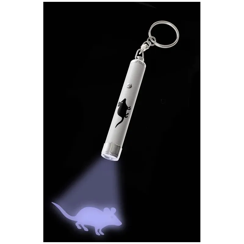 Rotaļlieta kaķim Flamingo. pelēka