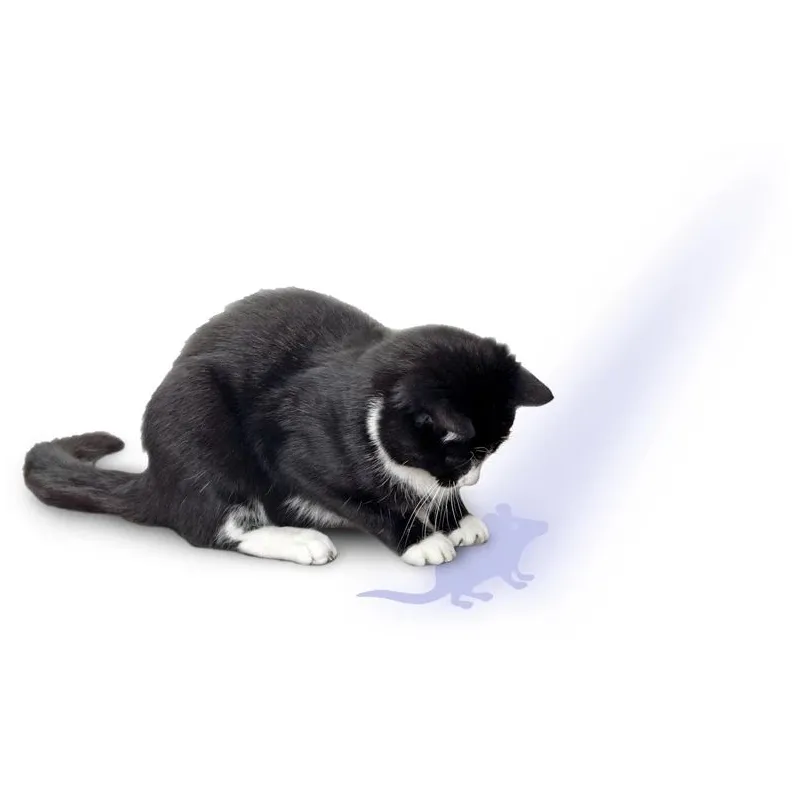 Rotaļlieta kaķim Flamingo. pelēka