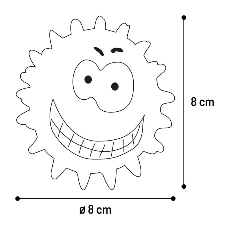 Rotaļlieta sunim. bumba Flamingo. 9 cm