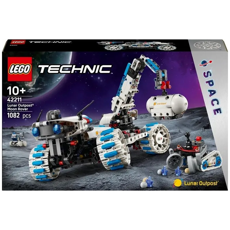 LEGO Technic Lunar Outpost Moon Rover Space Vehicle 42211