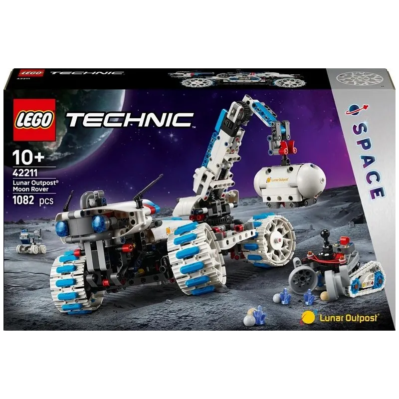 LEGO Technic Lunar Outpost Moon Rover Space Vehicle 42211