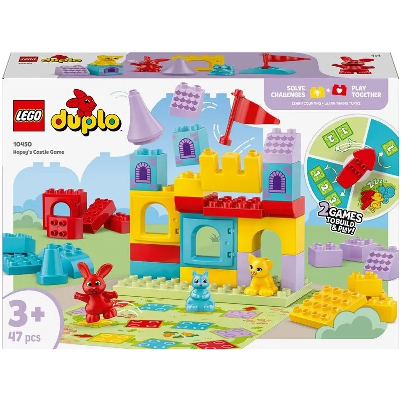LEGO DUPLO Hopsijas pils spēle 10450. 47 gab.
