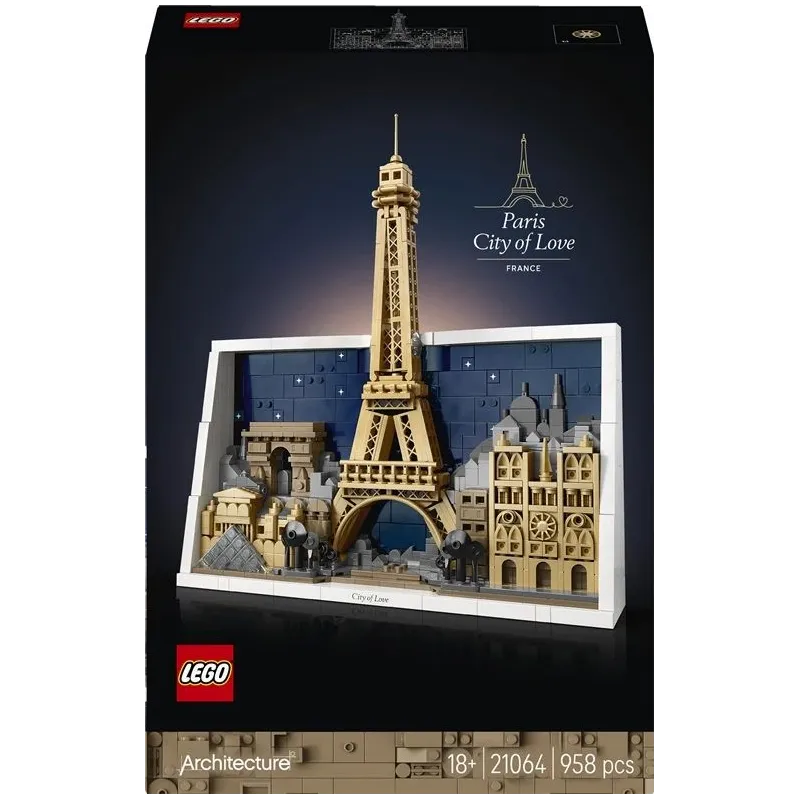 LEGO Architecture Parīze 21064 konstruktors. 958 gab.