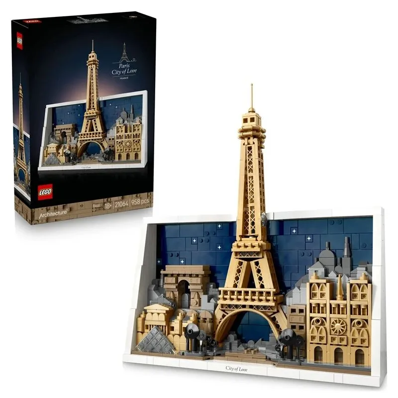 LEGO Architecture Parīze 21064 konstruktors. 958 gab.
