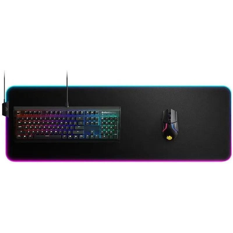 Peles paliktnis Steelseries QcK Prism Cloth XL. melns