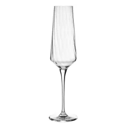 Šampanieša glāžu komplekts Krosno AGLUMI stikls. 0.2l. 6 gab