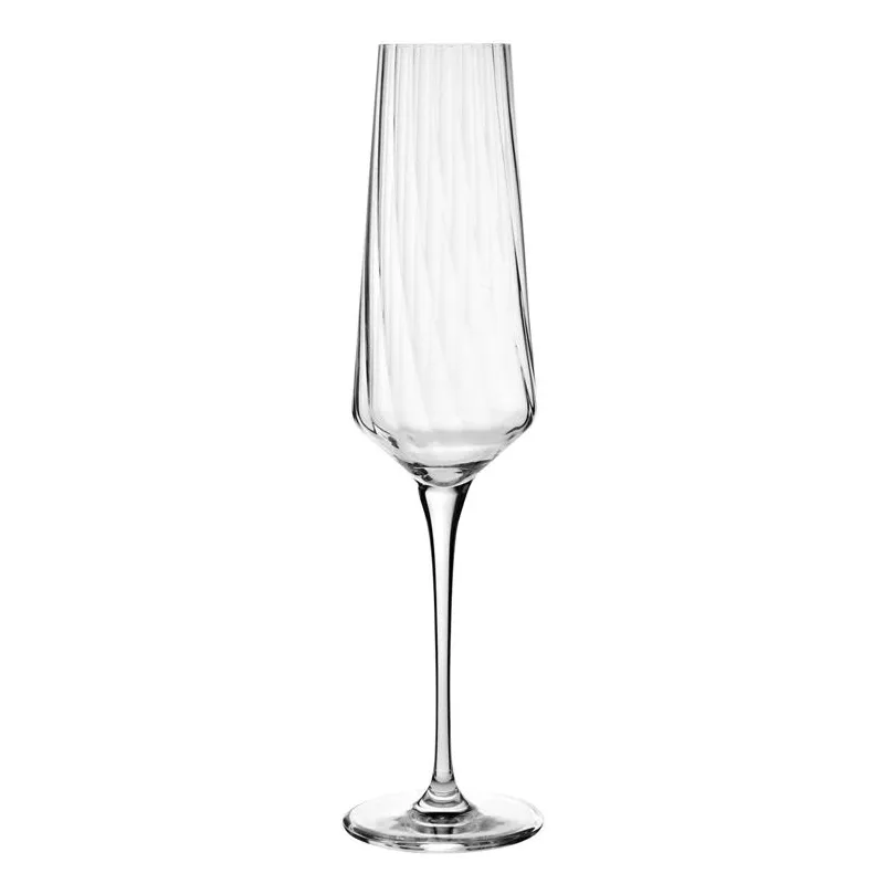 Šampanieša glāžu komplekts Krosno AGLUMI stikls. 0.2l. 6 gab