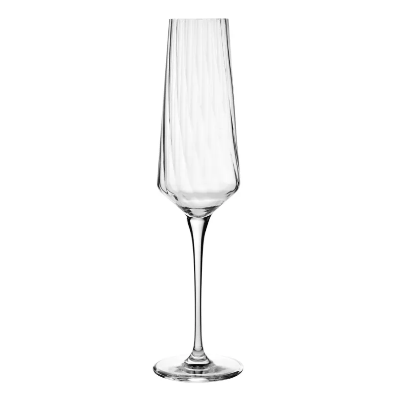 Šampanieša glāžu komplekts Krosno AGLUMI stikls. 0.2l. 6 gab