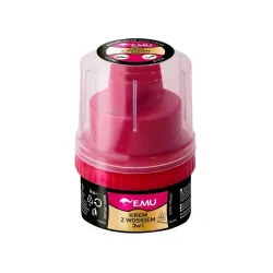 Emu shoe waxcream 3in1 - black 50 ml