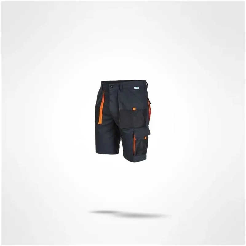 Darba šorti Sara Workwear King 11011. melna-oranža. M izmērs