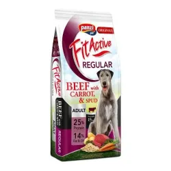 Dry food fitactive 15kg regular beef