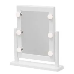 Grima spogulis ar LED un 6 lampām 4Living