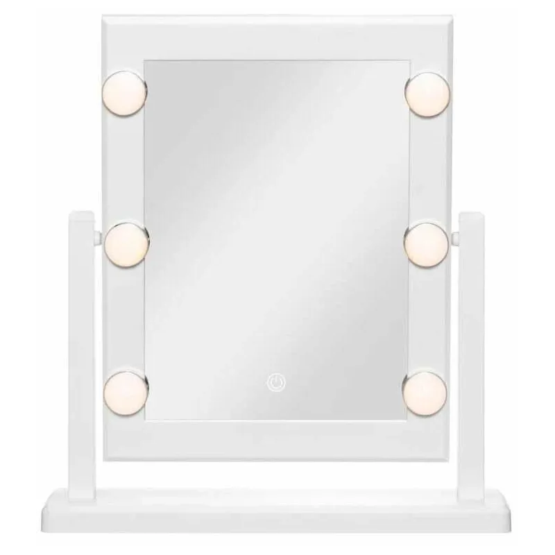 Grima spogulis ar LED un 6 lampām 4Living