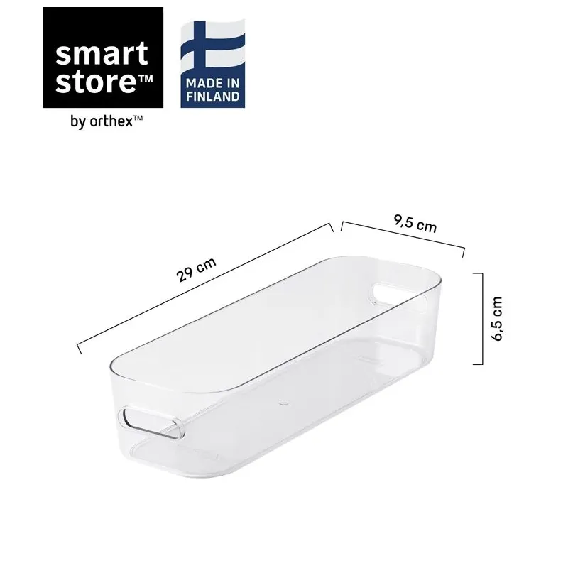 Storage boxcompact clear slim